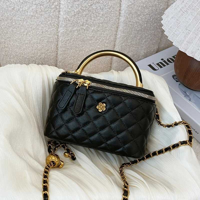 Fi Lingge Wens Box Handbag Chain Shoder Crossoby New Bolsos Hot Mujer Sac De Luxe Femme Bag For Wen Y250313