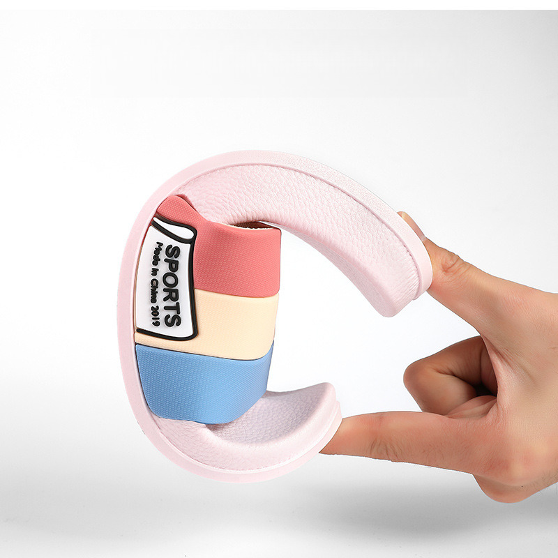 New Indoor Anti Slip Slippers Multifunctional Designer Shoes Cool Summer Slippers Soft Soles For Outdoor Wear Couple's Single Line Slippers Trend