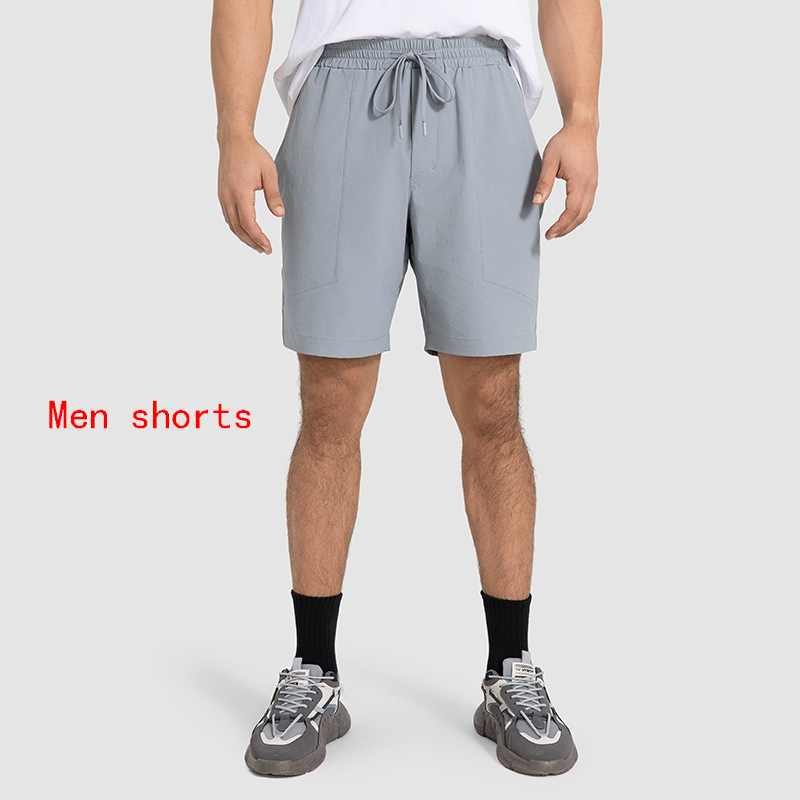 Women Men Yoga Pockets Shorts Outfits Jacket With Exercise Fitness Wear Short Running Elastic Pants Sportswear XJ260206