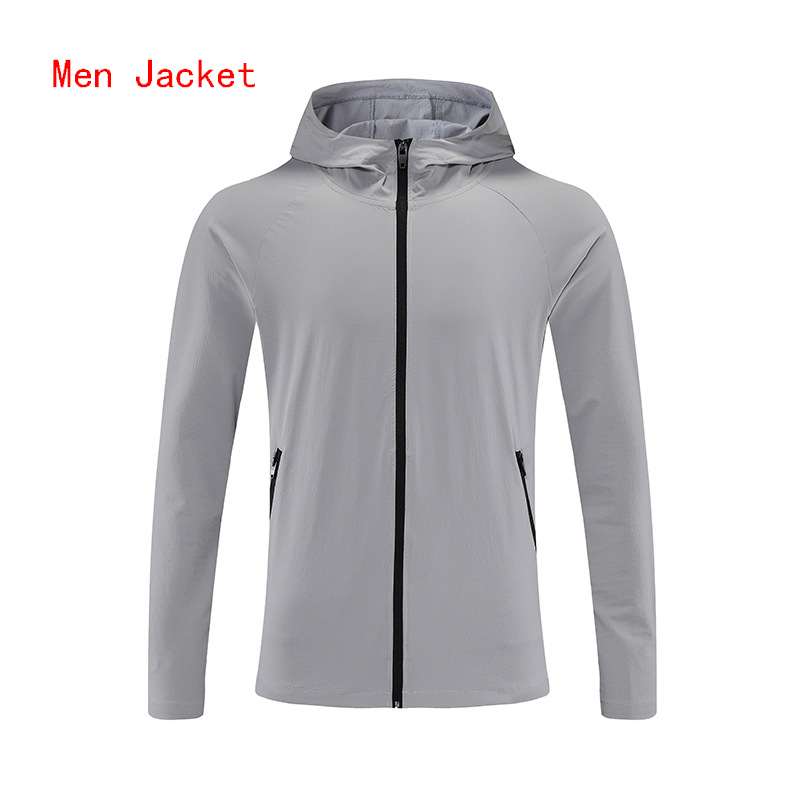Women Men Yoga Pockets Shorts Outfits Jacket With Exercise Fitness Wear Short Running Elastic Pants Sportswear XJ260206