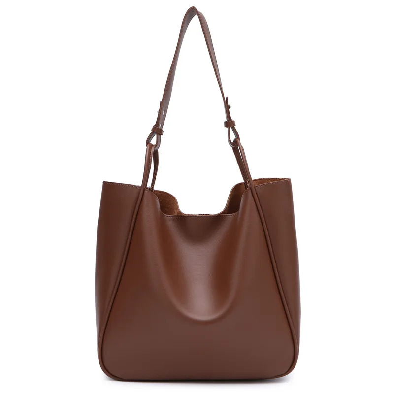 CGCBAG Tote Bag Woman Trend Large Capacity Female Shoulder Bag High Quality PU Leather Simple Woman Handbag 250311