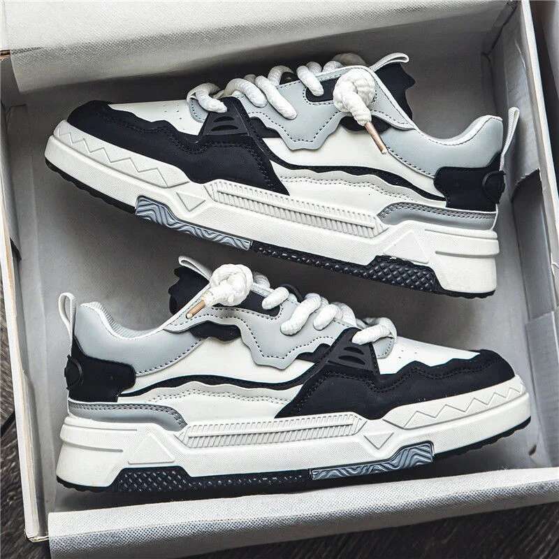 2025 New Shoe Male Sports Designer Trendy Fashion Skateboard Thick Bottom Casual Men's Sports Shoes Running Training Shoes1