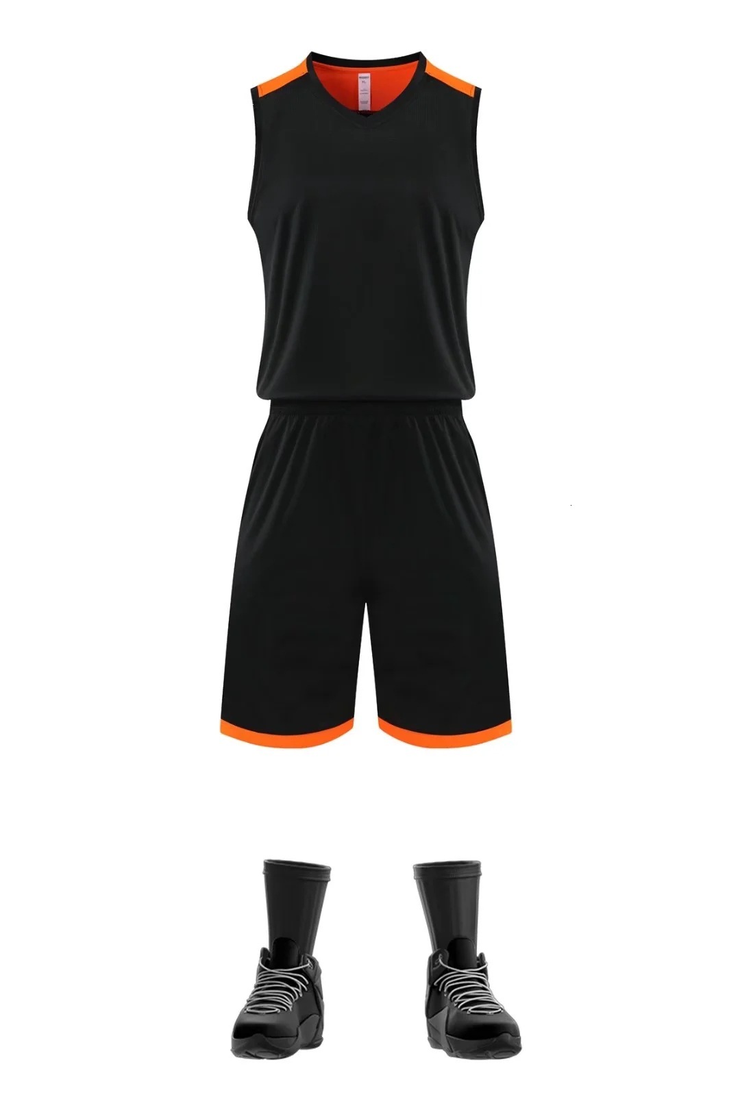 tracksuit Customized printed sports vest set for children's adult basketball suit, quick drying breathable running jersey