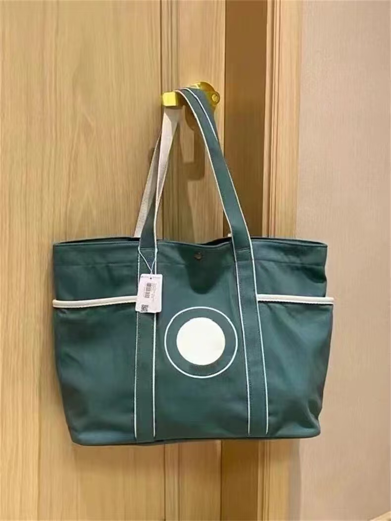 2025--20L Large Capacity Daiy Canvas Tote Bag Single Shoulder Handbag Bag Travel Yoga Sports Bag