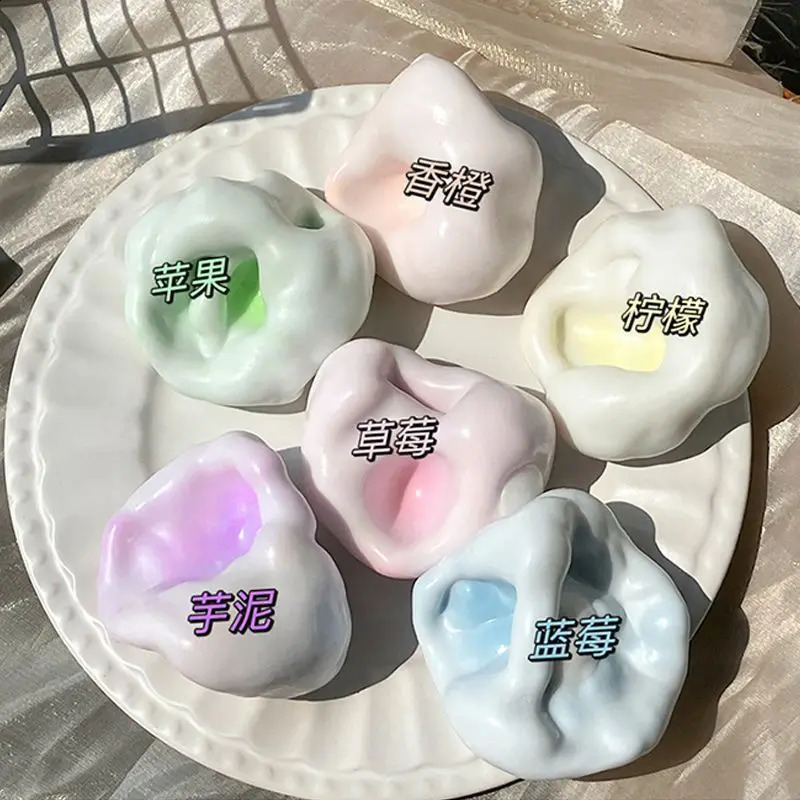 Squishy Decompression Toy Super Soft Ice Skin Daifu Fluid Pinch Glutinous Rice Cake Ball Maker Slow Rebound Stress Relief 250304