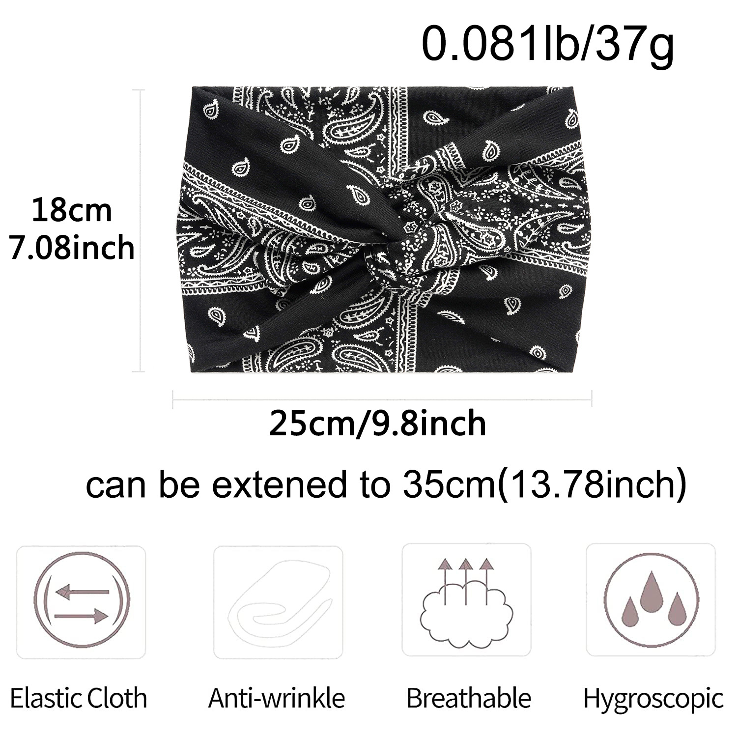 Fashionable Twisted Wide Headbands for Women Stylish Boho Turbans Ideal for Workouts and Yoga