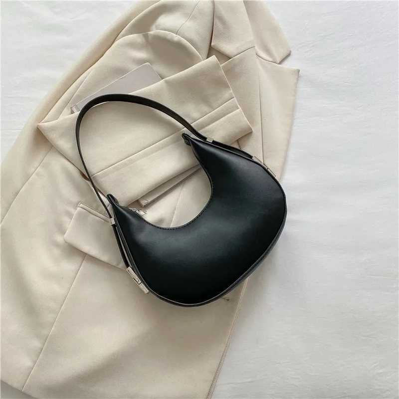 Fashion Luxury Design PU Leather Shoulder Bag Women Small Clutch Handbag Purse Female Underarm Bag Travel Totes Y250528