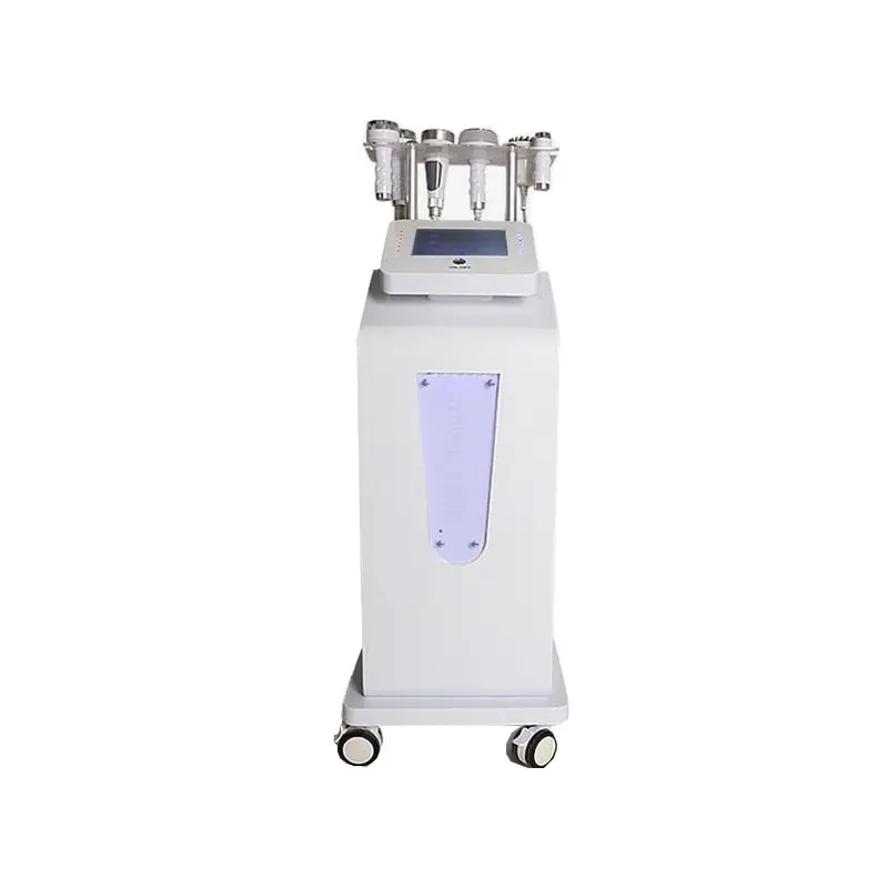 6 in 1 Application face Lift 40k/80k Ultrasonic Cavitation System 5D Carving Instrument Rf Vacuum Slimming Machine