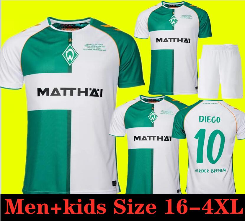 24 25 Werder Bremen SPECIAL SOCCER JERSEY Marvin Ducksch Leonardo Bittencourt BLACK GREEN 2024 2025 How Deep Special Edition