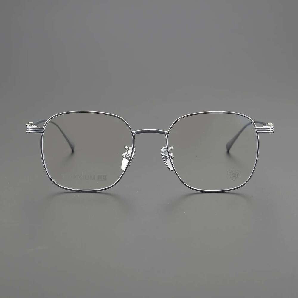New Pure Titanium Women's Retro Square Mya Frame Ultra-light Optical Prescription Glasses For Men