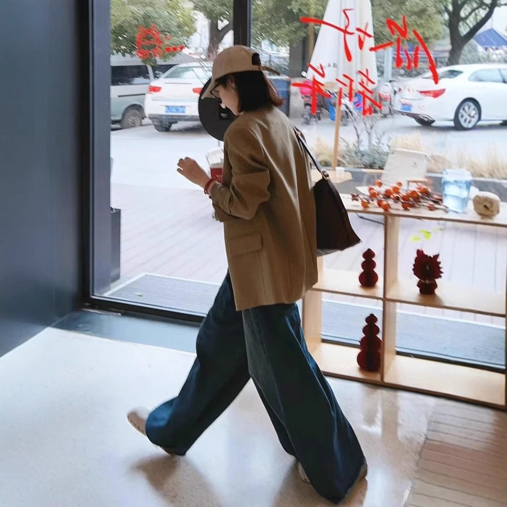 B312Trendy Women's Blazer Jacket for Everyday Elegance | Lightweight & Comfortable for Spring and Fall 2025