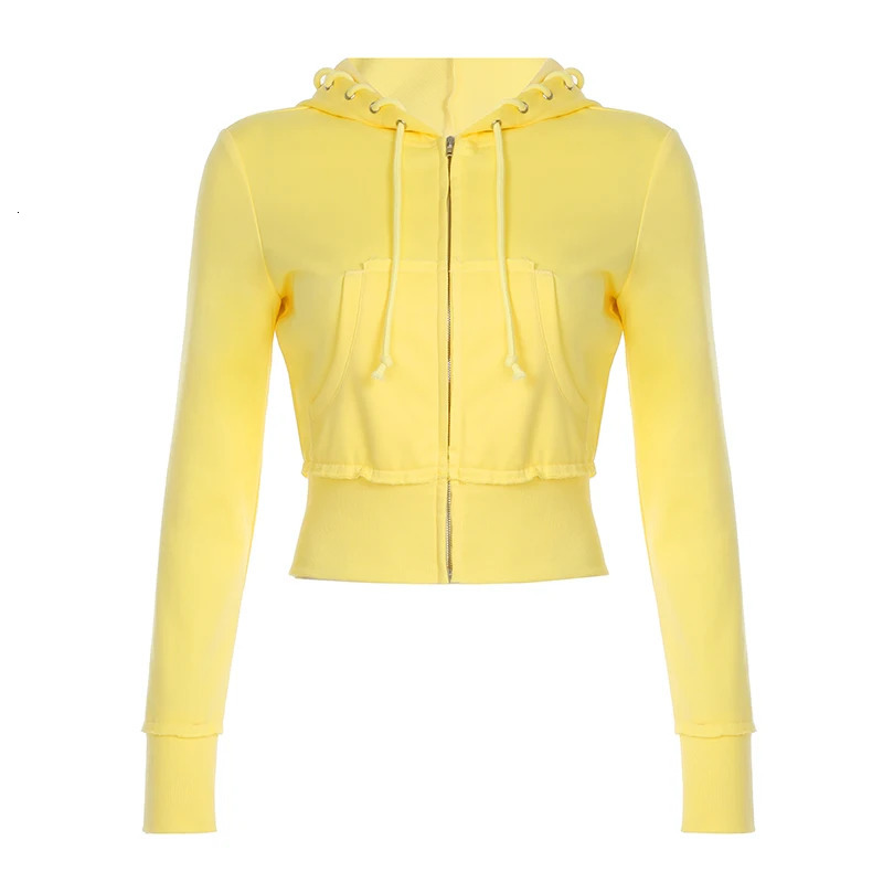 BIIKPIIK Drawstring Hooded Hoodie Suits Autumn Winter Solid Zipper Women Casual Pants Set Street Sporty Sweatshirt Two Piece Set 250314