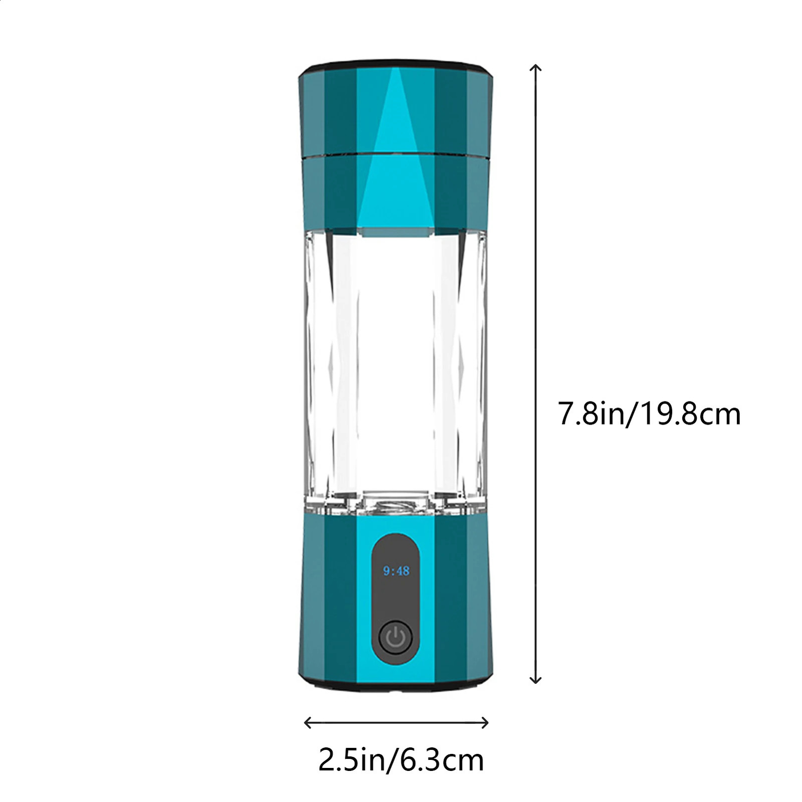10000PPB Intelligent Hydrogen Rich Water Mug Japan Water Filter Hydrogen Water Bottle Electrolysis Hydrogen Mug Generator 250313