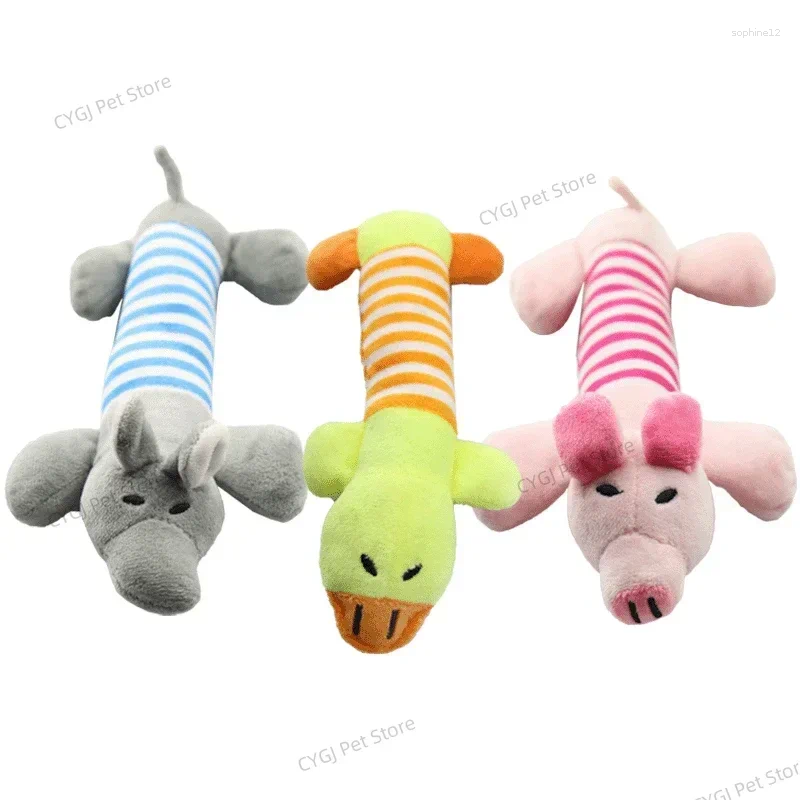 Pet Dog Toy Squeak Plush For Dogs Supplies Fit All Puppy Sound Funny Durable Chew Molar Pets Puzzle