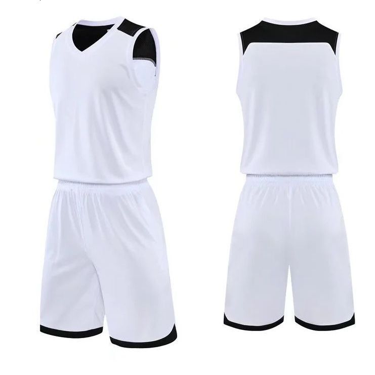 tracksuit Customized printed sports vest set for children's adult basketball suit, quick drying breathable running jersey