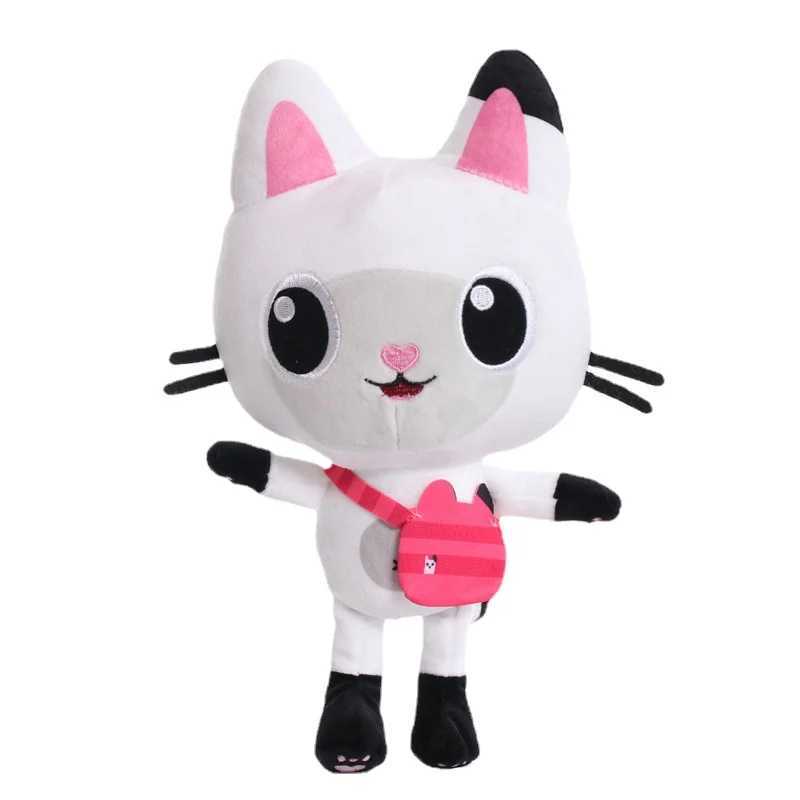 Gabby Dollhouse Toy Pillow Cakey Kits Fairy Plush Cat Anime Plushie Cat Mermaid Doll for Children Kids Birthday GiftsXJ250314