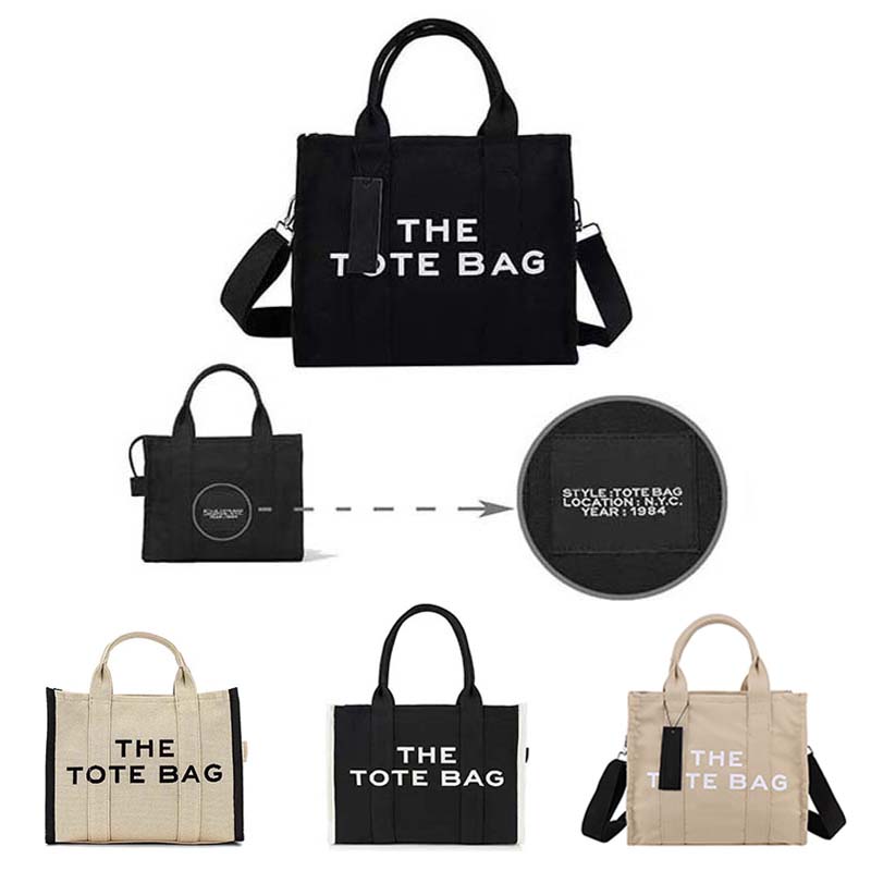 Designer Tote Bag - Women's Canvas Messenger with Multiple Compartments for Everyday Use