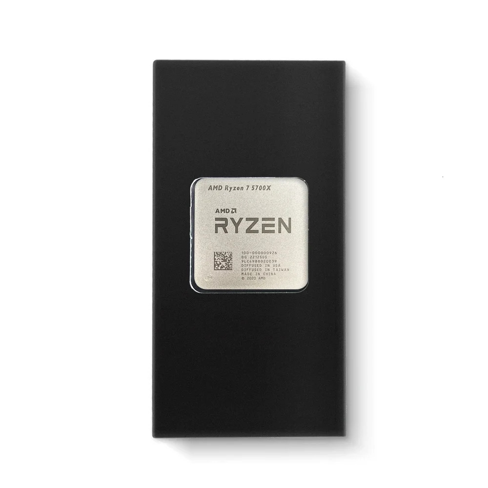 AMD Ryzen 7 5700X 3.4GHz 8-Core 16-Thread R7 5700X Socket AM4 7NM L3=32M Processor 65W DDR4 No Fan