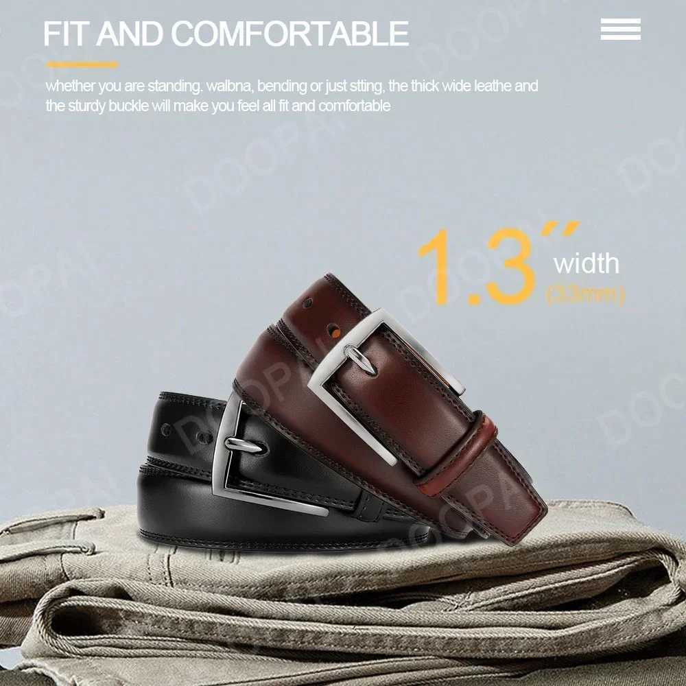 Mens Leather Belt Needle Buckle Belt Trendy New Casual Genuine Leather LONG Large Belts Cowhide Mens Belt Plus Size Men Belts X250314