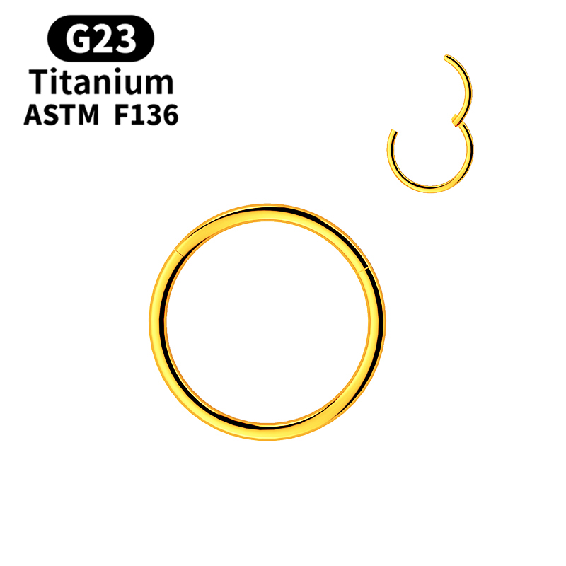 Elegant Multi-Colored Titanium Nose Studs by G23 - Ideal for Delicate Skin on Noses, Ears, and Lips