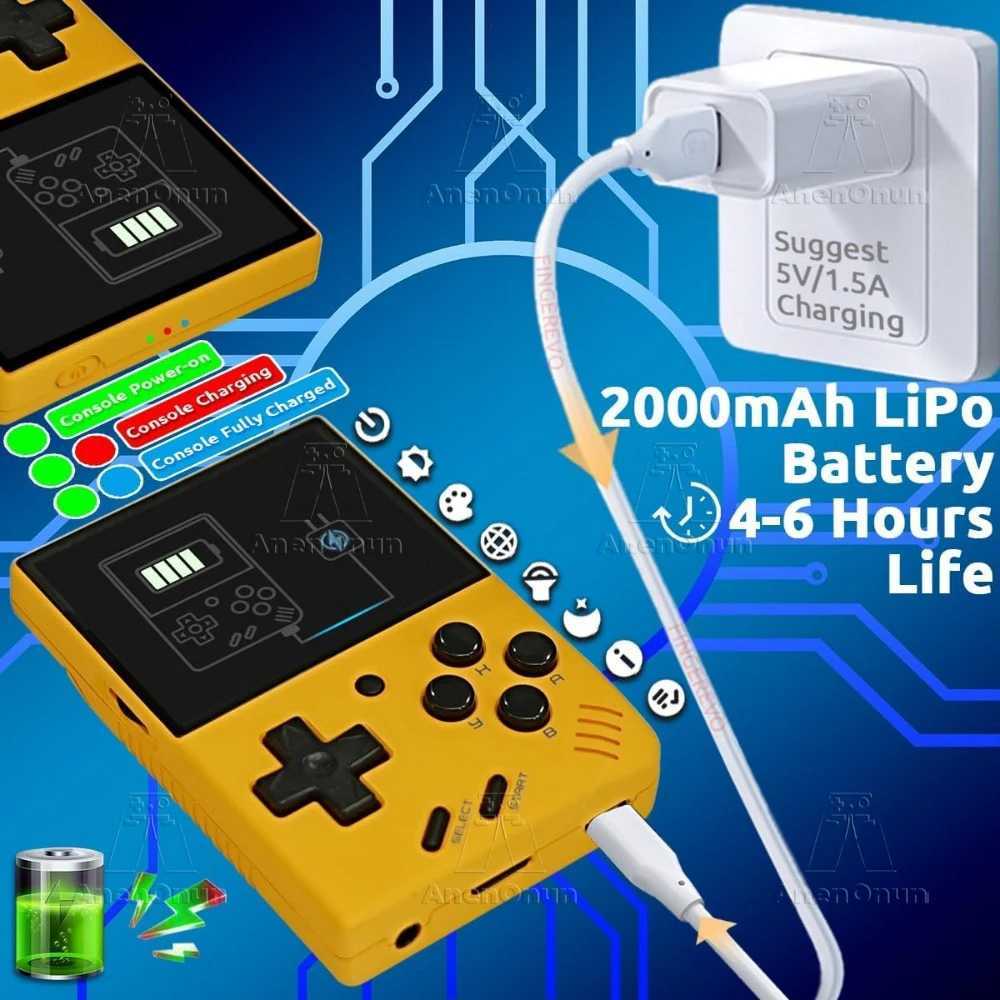 Miyoo Mini V4 2.8-inch Handheld Game Players 18000 Games 15 Emulator Portable Video Gaming Console Kids Retro Mini Game MachineXJ250314