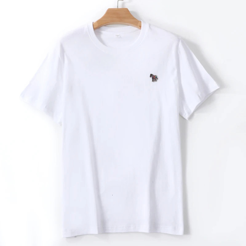 100% pure cotton summer highend MenWomen short sleeve ONeck fashionable style Couple Short breathable Tshirt 250312