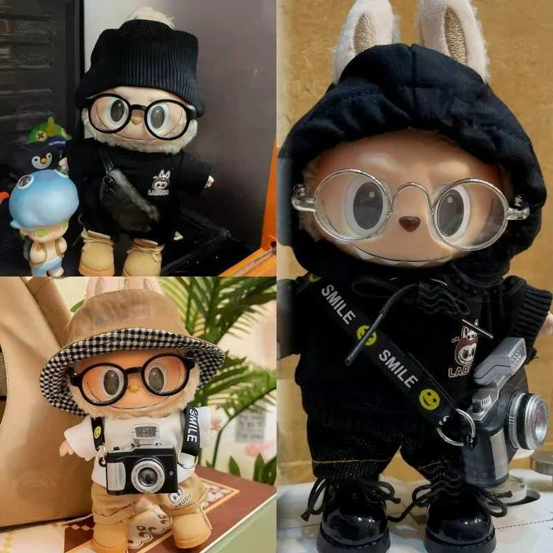 2024 Arrival Monster Labubu Series Light Luxury Clothes Suit Bag Pants Shoes Camera Hat Doll 1/2 Nd Doll Cute Toys Xmas GiftT250313