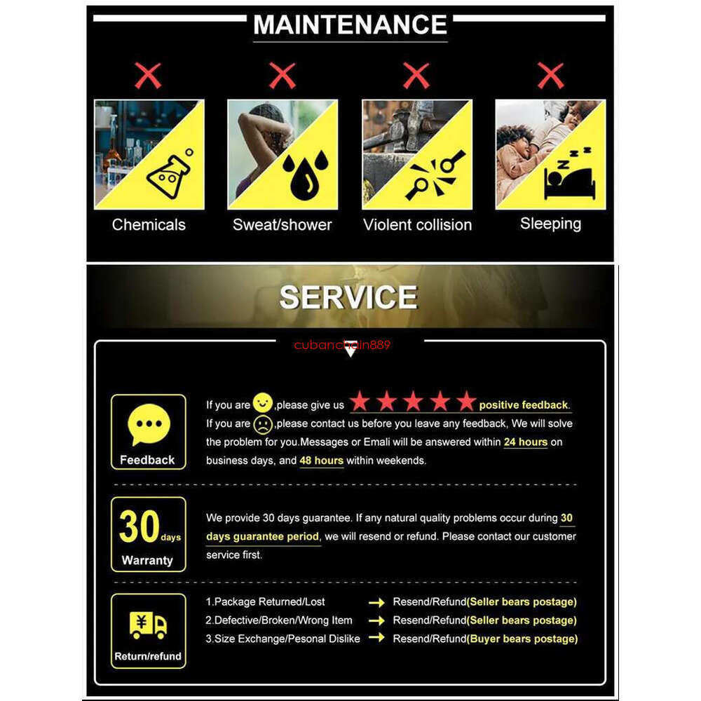 14MM wide 2 rows dia necklace designer for men high quality cuban k rock rapper hip hop gold plated stainless steel jewelry moissanite chain