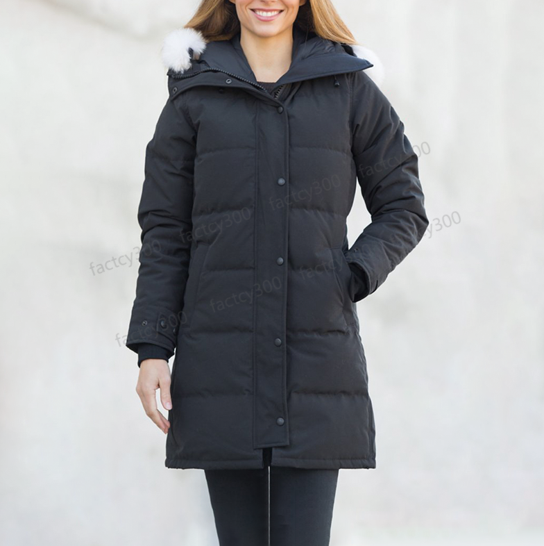 Womens Designer Parka Wolf fur Puffer Jackets Thick Removable Hooded Designer Down Jacket Woman's Slim Coat High Quality Doudoune XS-XL