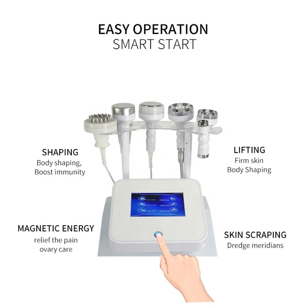 5D Cavitation Ultrasonic Fat Burning Cellulite Removal 80K Vacuum Slimming Body Massage Blasting fat Multi-function machine