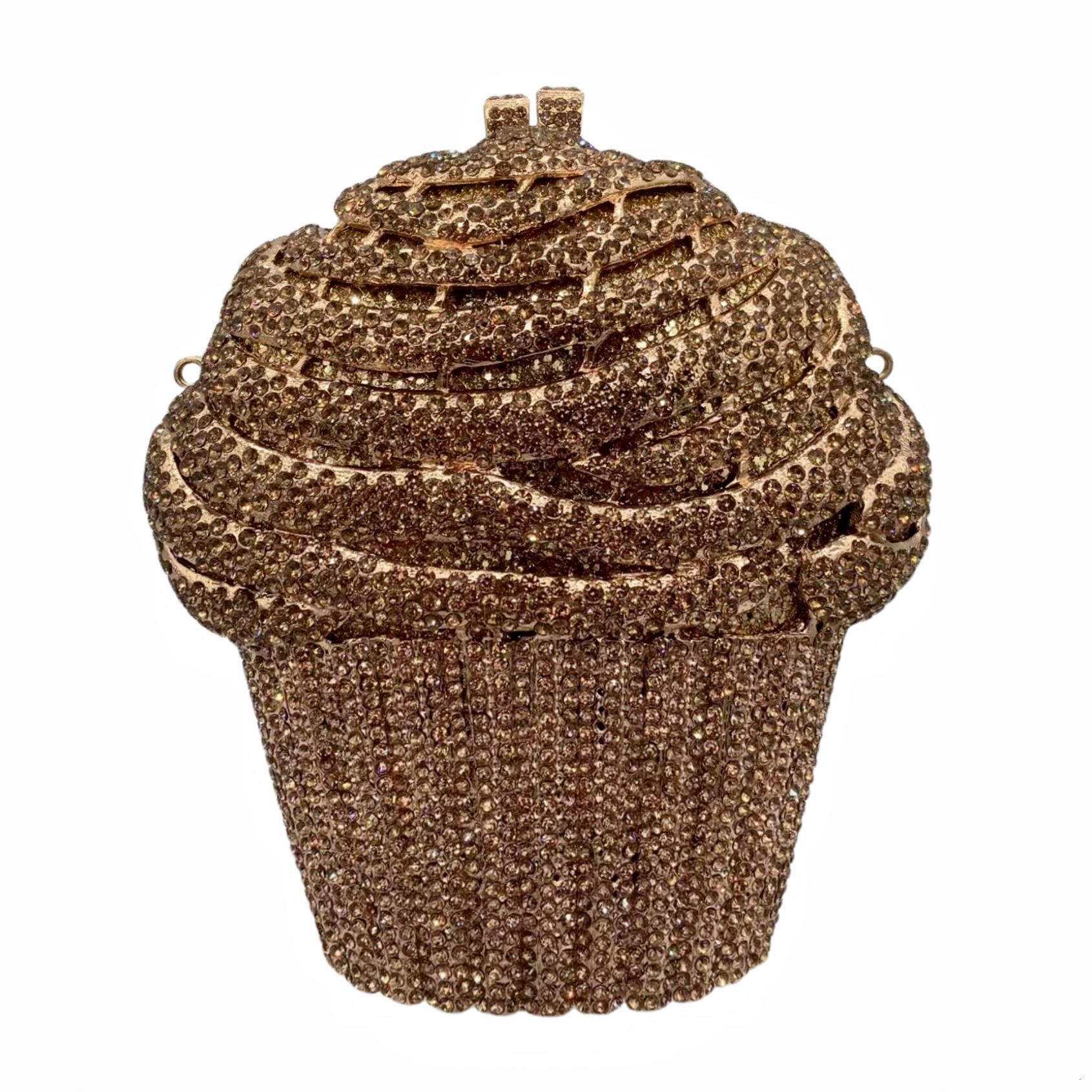 New Ice Diamond Studded Banquet Sailor Takes Women's Bag, Ice Cream Stone Bag Diamond Embellished Purse