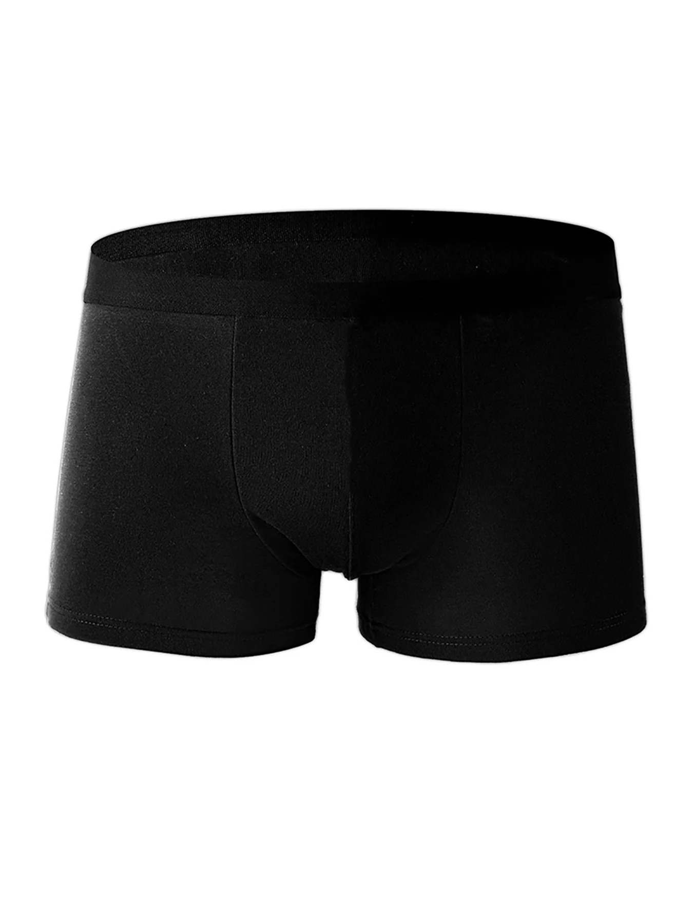 8PCS Mens Underwear Fashion Underpant High Stretch Boxer Shorts Breathable Fashion Mens Panties Comfortable Plus Size L-4XL 250311