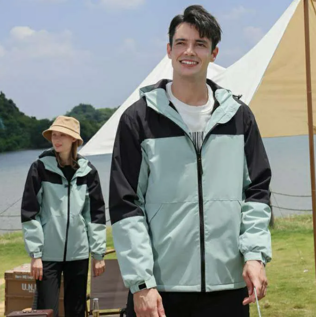 Men's Fashion Mountaineer Jacket - Durable Windproof #QTA55 Outerwear for Hiking & Cycling Activities