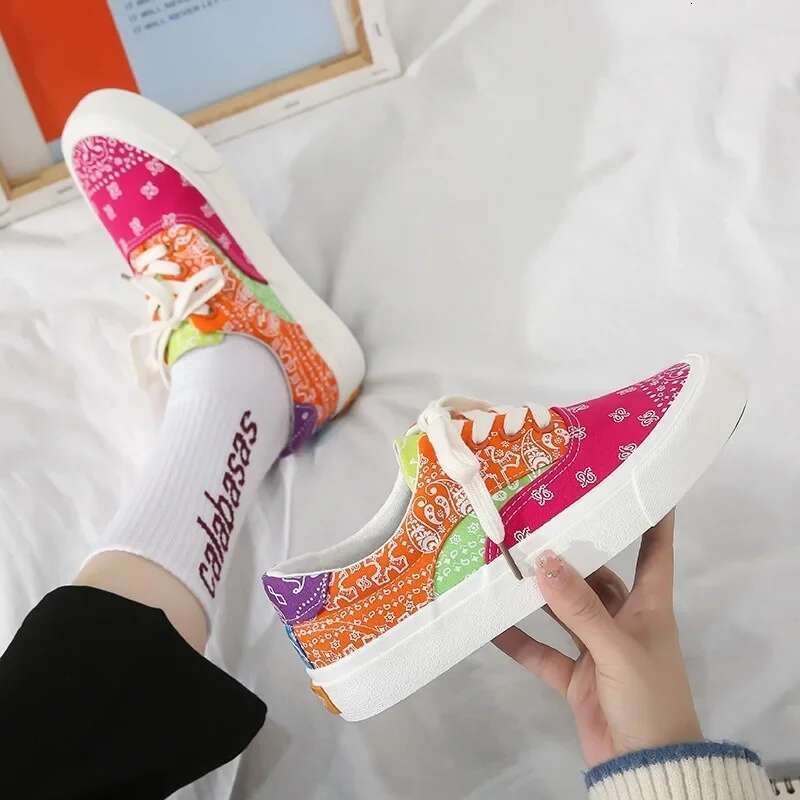 2025 new classic canvas sneakers designer magnetic search zebra pattern mixed casual low top women's vulcanized women's shoes