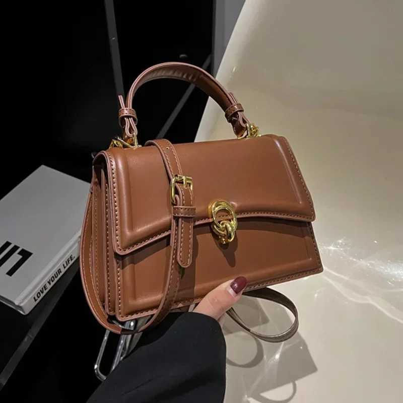 New Small PU Leather Cross Body Womens Bag 2025 Simple Handbag Shoulder Bag Womens Luxury Brand Designer Handbag and Wallet Y250314