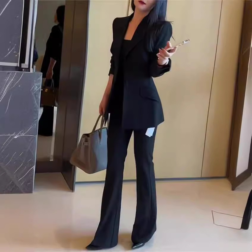 K312Spring/Summer 2025 Collection - Ladies' Korean Design Casual Professional Pants Suit