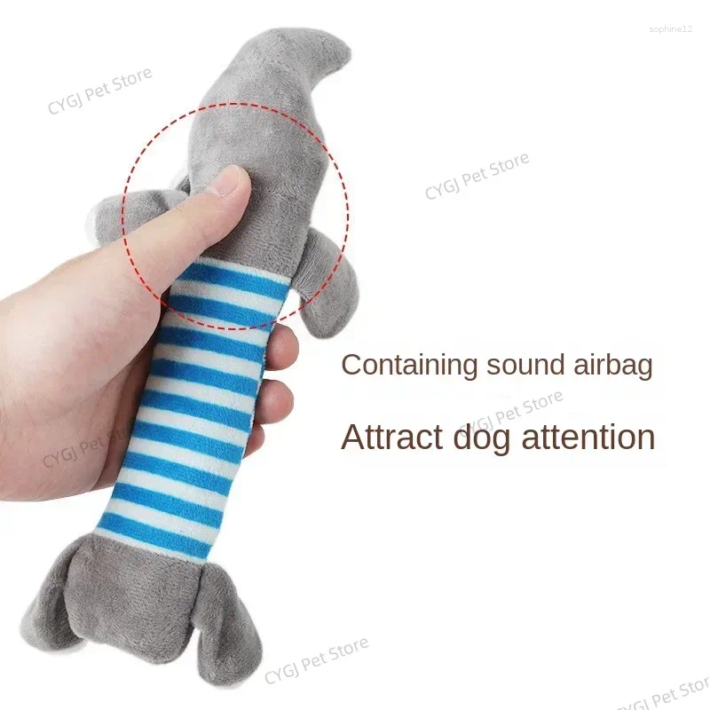 Pet Dog Toy Squeak Plush For Dogs Supplies Fit All Puppy Sound Funny Durable Chew Molar Pets Puzzle