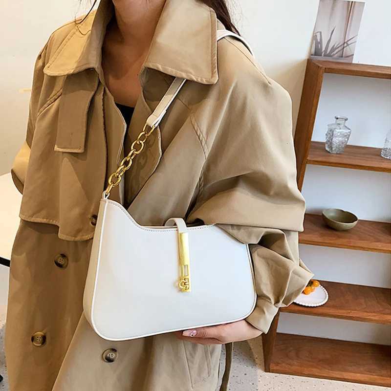 Small Designer Luxury Bag Female PU Leather Single Shoulder Underarm Bag For Women Fashion Versatile Handbag With Advanced Sense Y250528