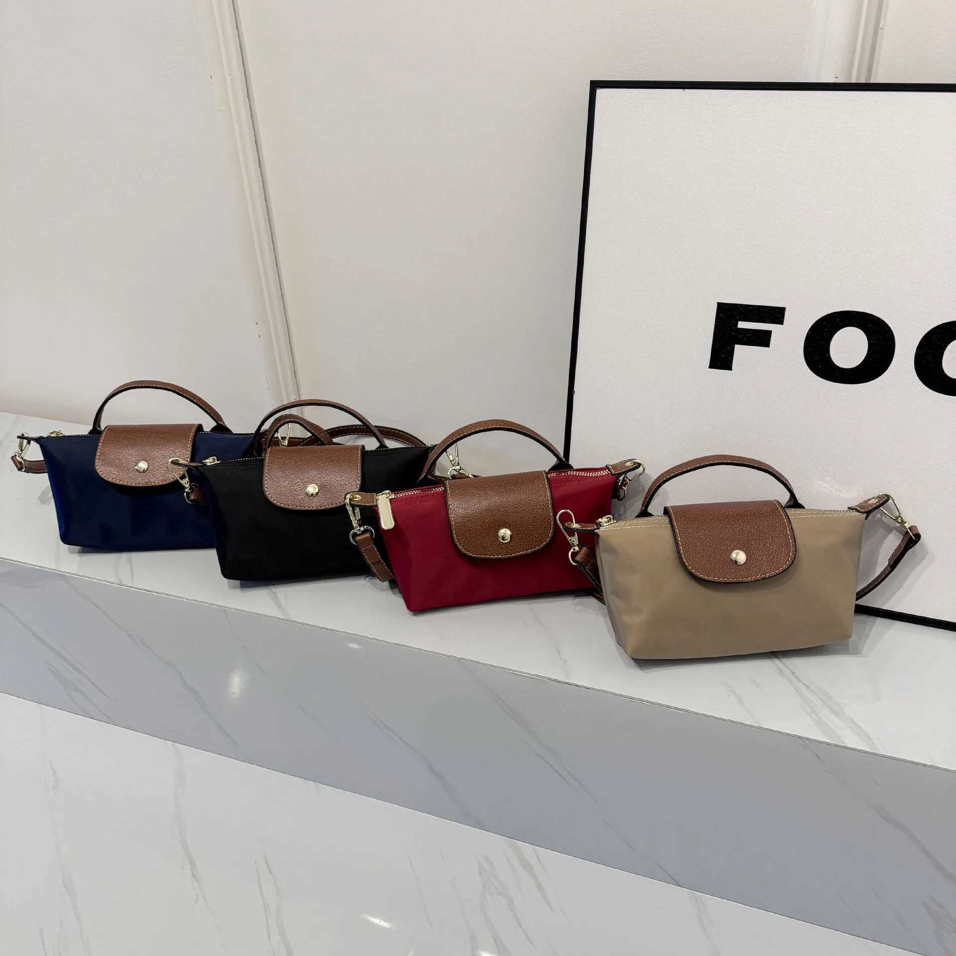 2024 Oxford Cloth Garbage Dragon Mini Fashionable Nylon Comparison Simple Shoulder Bag Fashionable Cross Body Bag Y250314