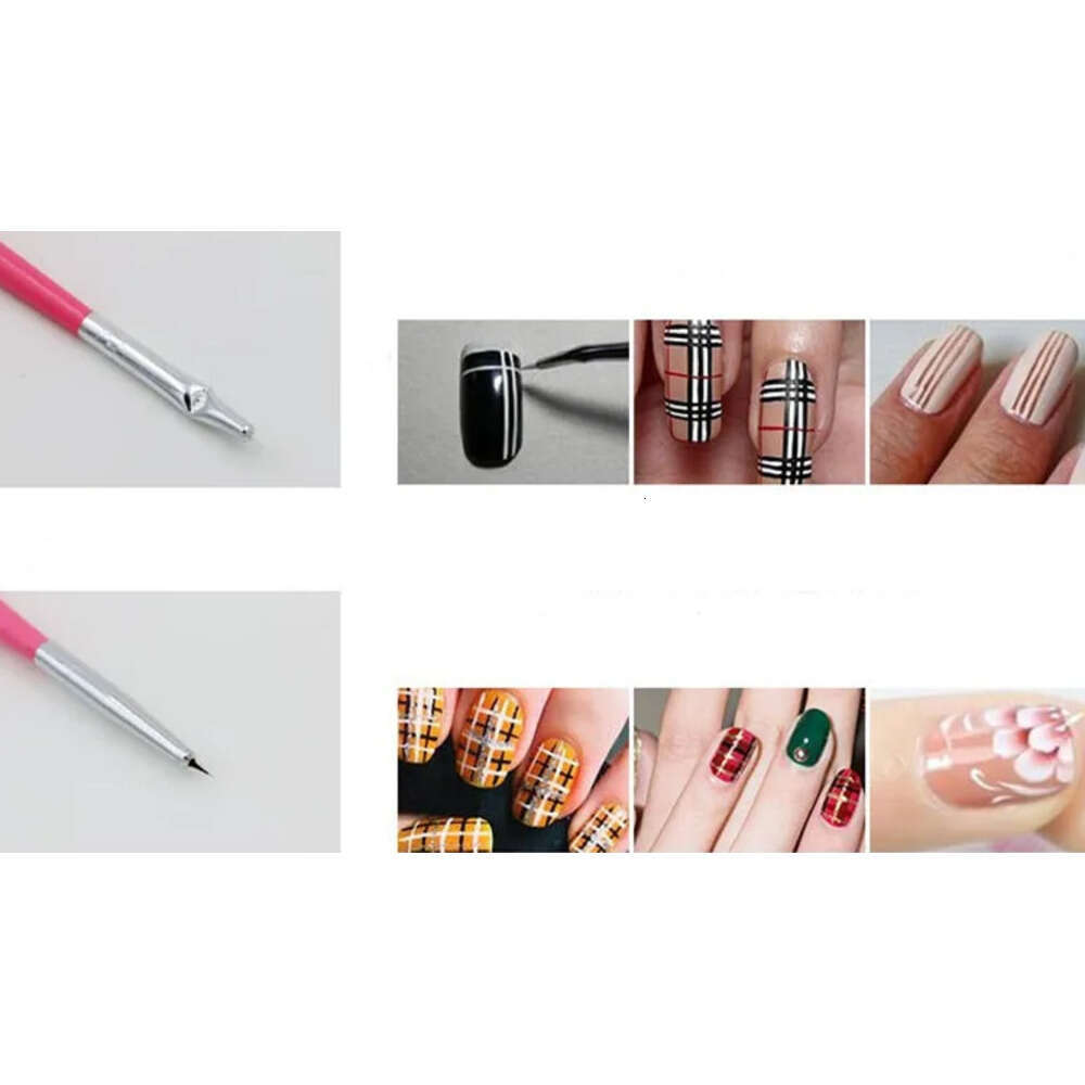 15pcs/set Professional UV Gel Art Brushes Set Design Polish Painting Drawing Pen Manicure Nail Tools Juego De Pinceles Profesionales Para Gel UV Whole