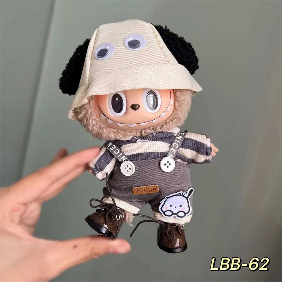 Mini DollS Clothes Outfit Accessories For Korea Kpop Exo 15-17cm Labubu Idol 10cn cotton doll replacement suit Clothing GiftT250313