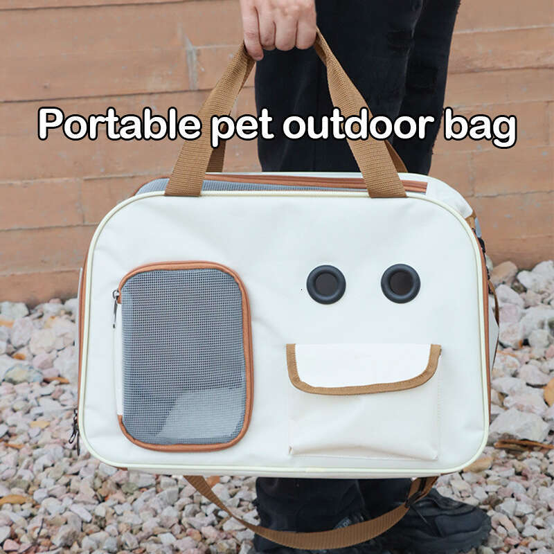DHpet Portable Pet Outdoor Bag - All - round Ventilation, Large Space, Easy Interaction