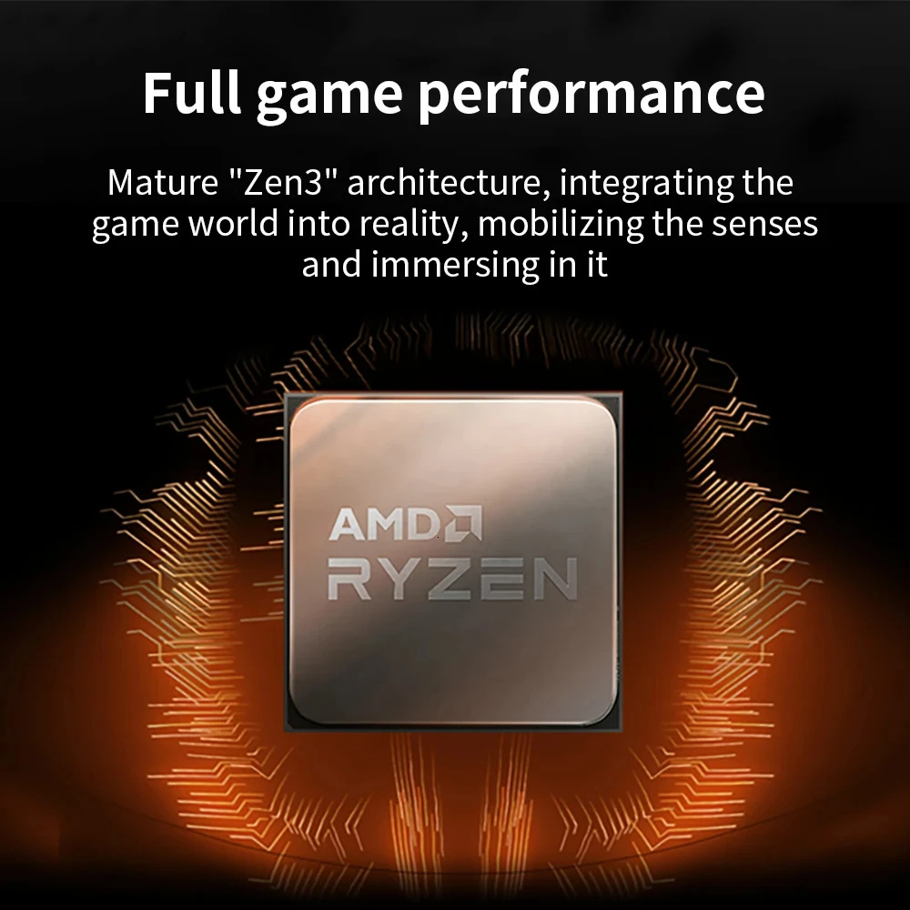 AMD Ryzen 7 5700X 3.4GHz 8-Core 16-Thread R7 5700X Socket AM4 7NM L3=32M Processor 65W DDR4 No Fan