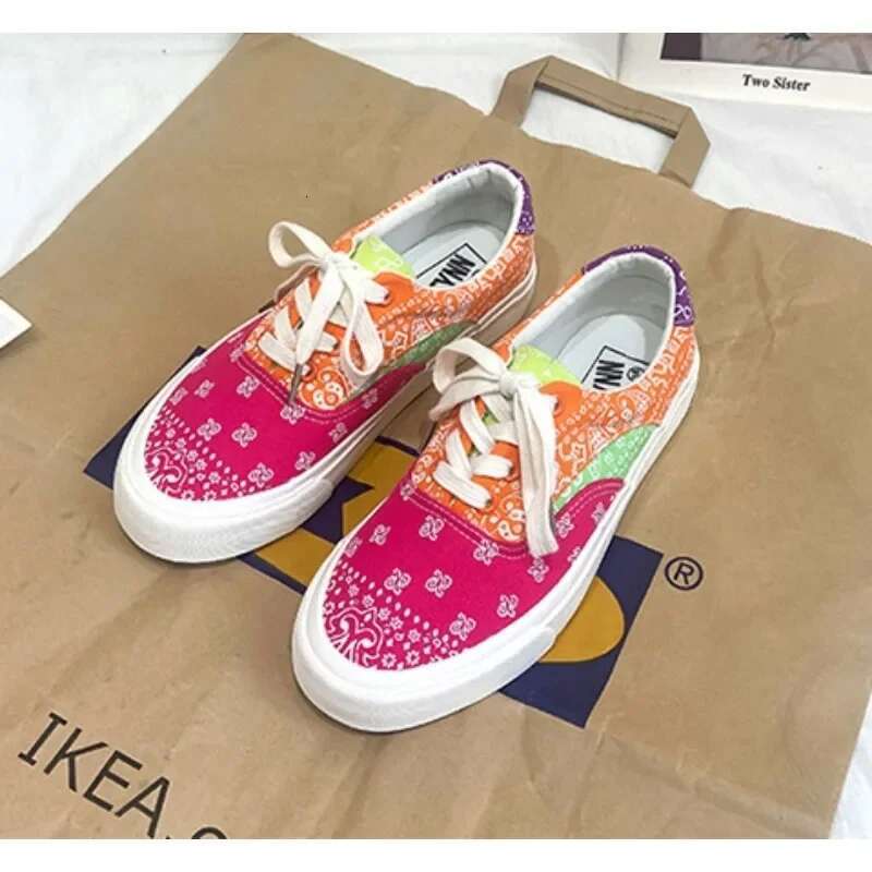 2025 new classic canvas sneakers designer magnetic search zebra pattern mixed casual low top women's vulcanized women's shoes