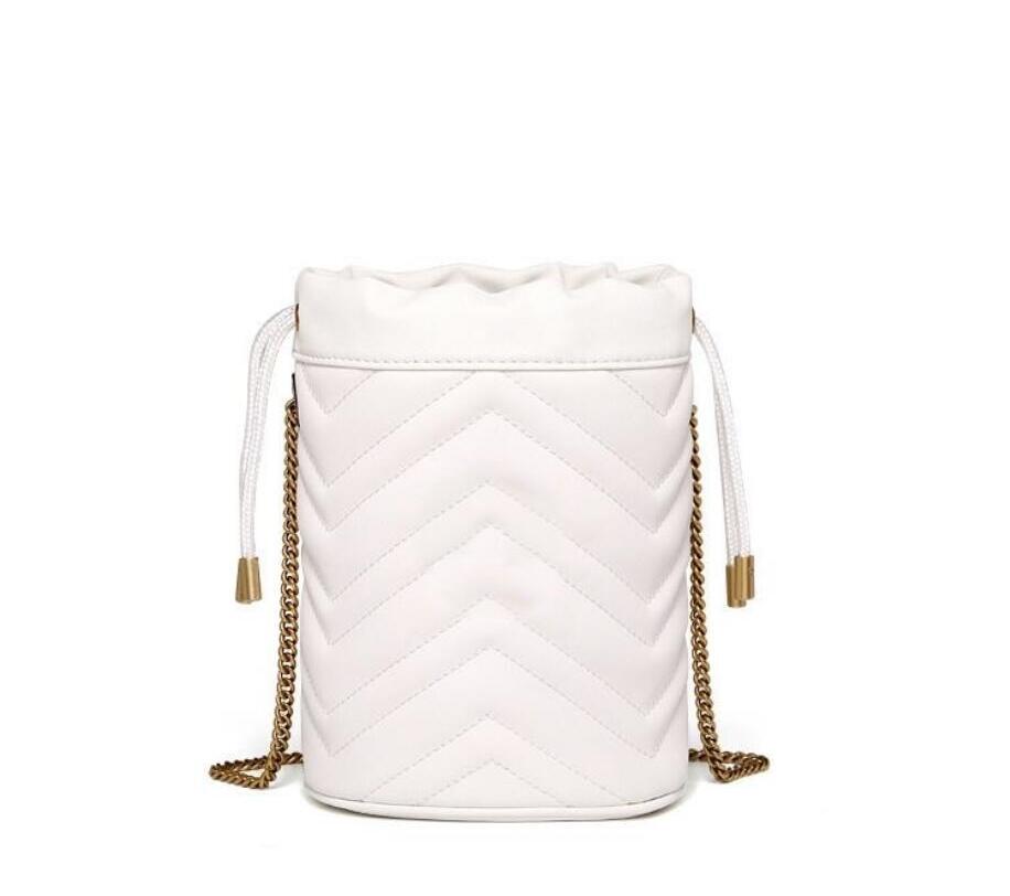 new luxury designer women shoulder bags leather mini bucket bag famous Drawstring handbags Cross Body purse