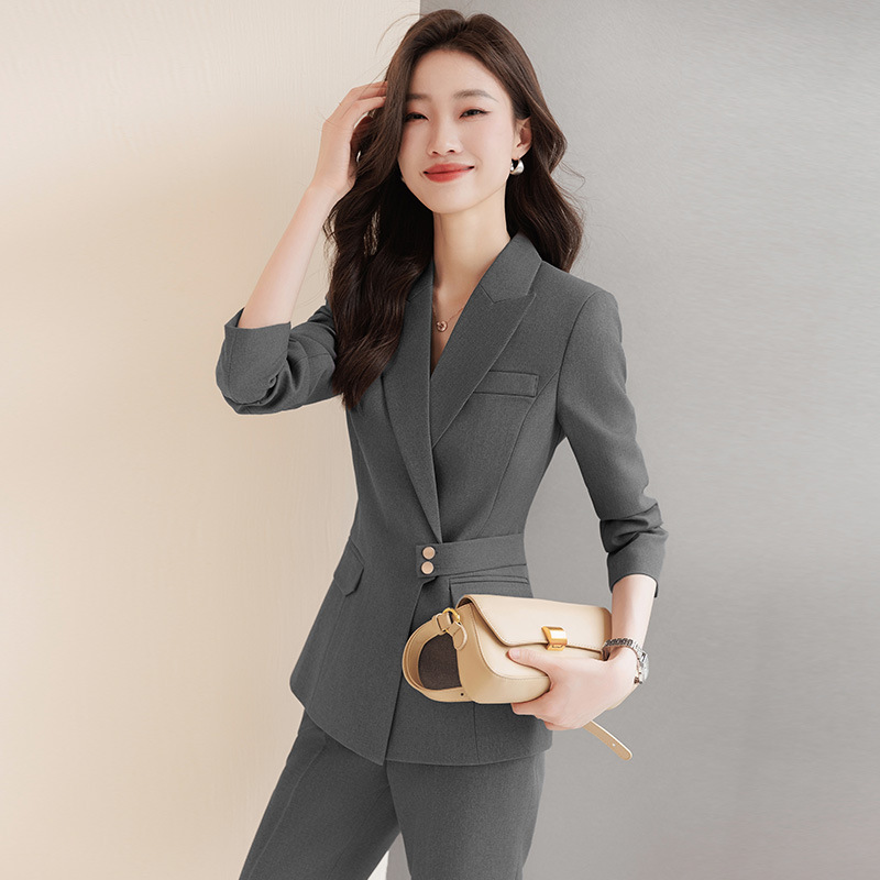 O311High-Quality Business Suit for Women Modern Hotel Reception Style