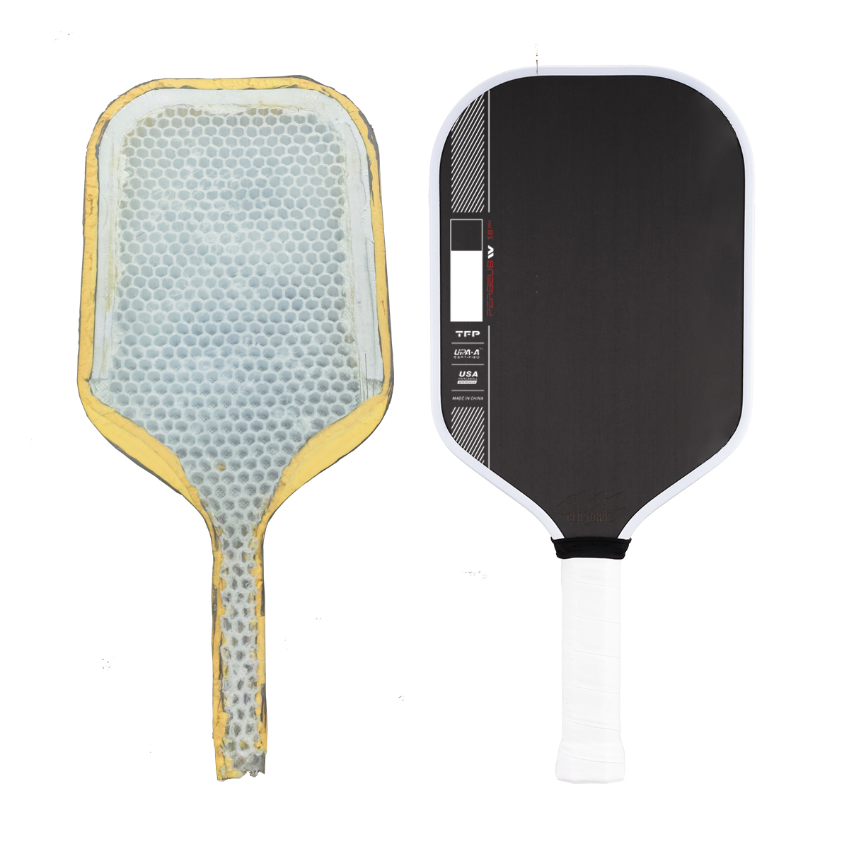 2025 Perseus IV Pickleball Paddle Pro Player Edition Gen 4 Propulsion Core 16mm 14mm Thermoformed Toray T700 Carbon Fiber Pickleball Racket