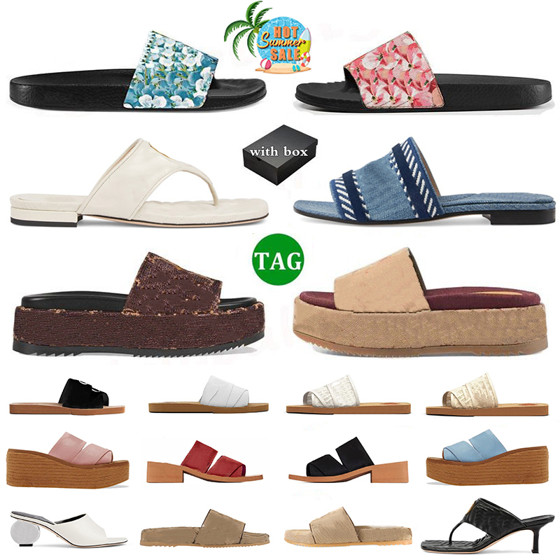 Designer sandals Slippers Men Woman luxury slider summer leather platform sandals classic black Blue red sail soft Sandals Slide Slipper casual beach shoes