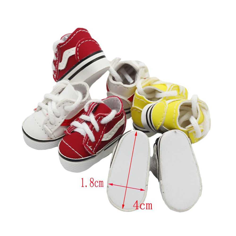 4*1.8cm Doll Boots Toy Shoes for 17cm Labubu Macaron 15cm EXO Dolls1/6 BJD Doll Shoes Accessories Doll ToysT250313