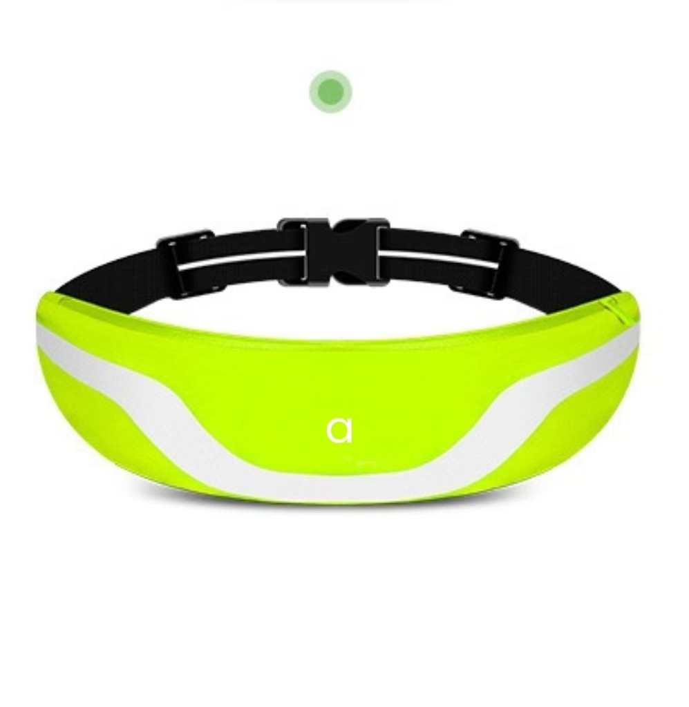 A1936 Sports Running Mobile Phone Waist Pack 6 Inch Mobile Invisible Waist Pack Waterproof Ultra-Thin Waist Bag Belt